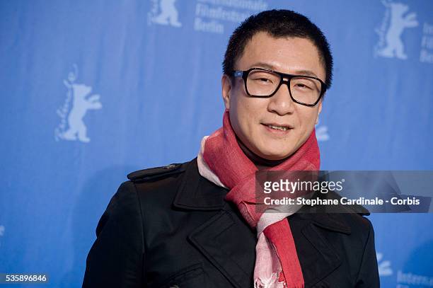 Actor Sun Honglei at the photo call of "San Qiang Pai An Jing Qi" during the 60th Berlin International Film Festival.