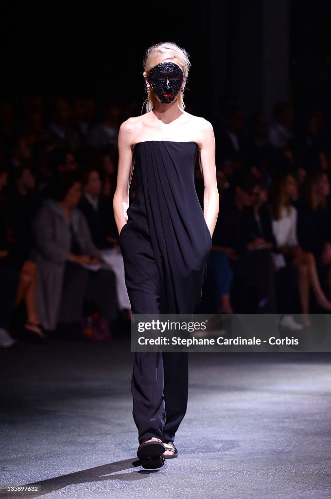 France - Givenchy - Paris Fashion Week Womenswear Spring/Summer 2014