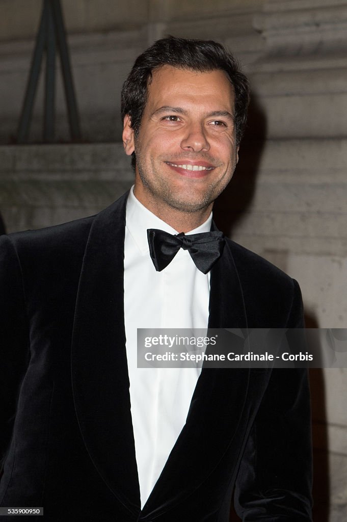 France - Ralph Lauren Hosts a collection Show and Private Dinner at 'L'Ecole des Beaux-Arts'.