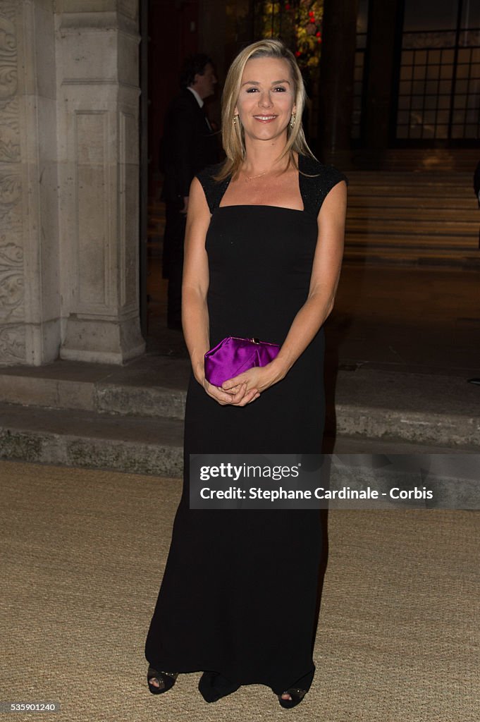 France - Ralph Lauren Hosts a collection Show and Private Dinner at 'L'Ecole des Beaux-Arts'.