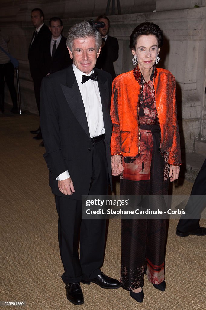 France - Ralph Lauren Hosts a collection Show and Private Dinner at 'L'Ecole des Beaux-Arts'.