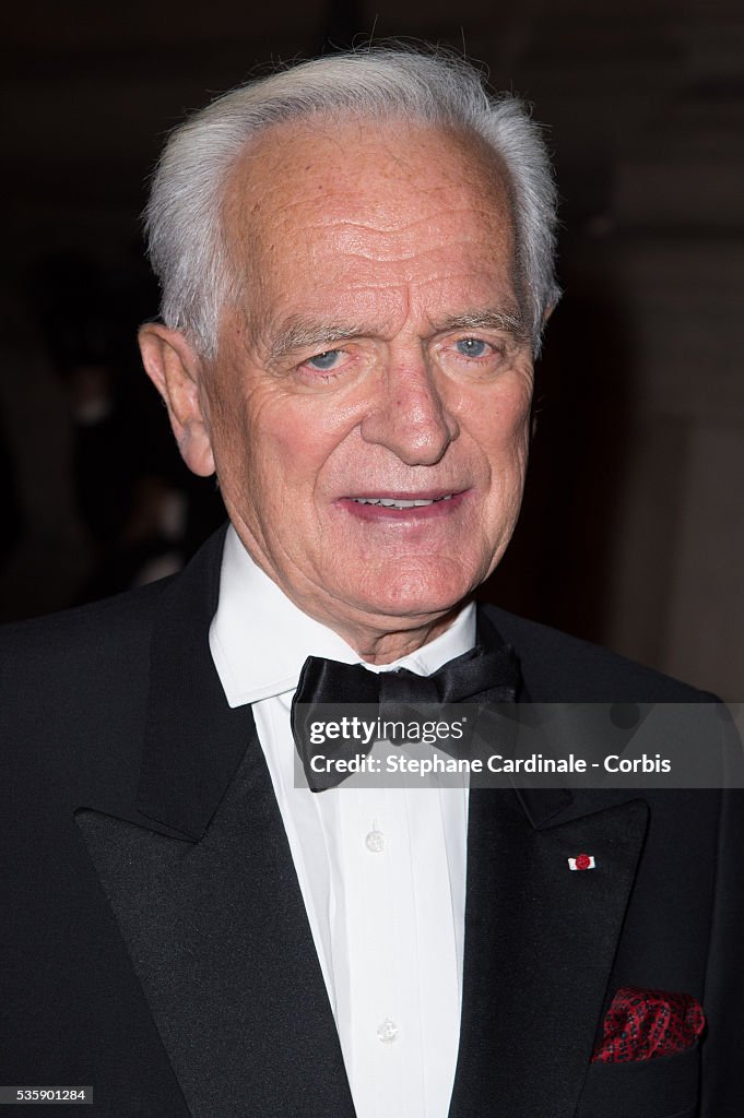 France - Ralph Lauren Hosts a collection Show and Private Dinner at 'L'Ecole des Beaux-Arts'.