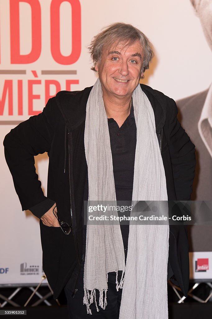 France - Tribute to Jean-Paul Belmondo at Opening Ceremony of 5th Lumiere Film Festival