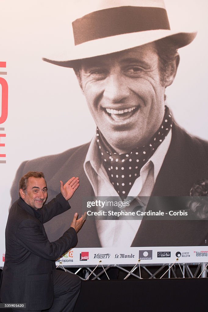 France - Tribute to Jean-Paul Belmondo at Opening Ceremony of 5th Lumiere Film Festival