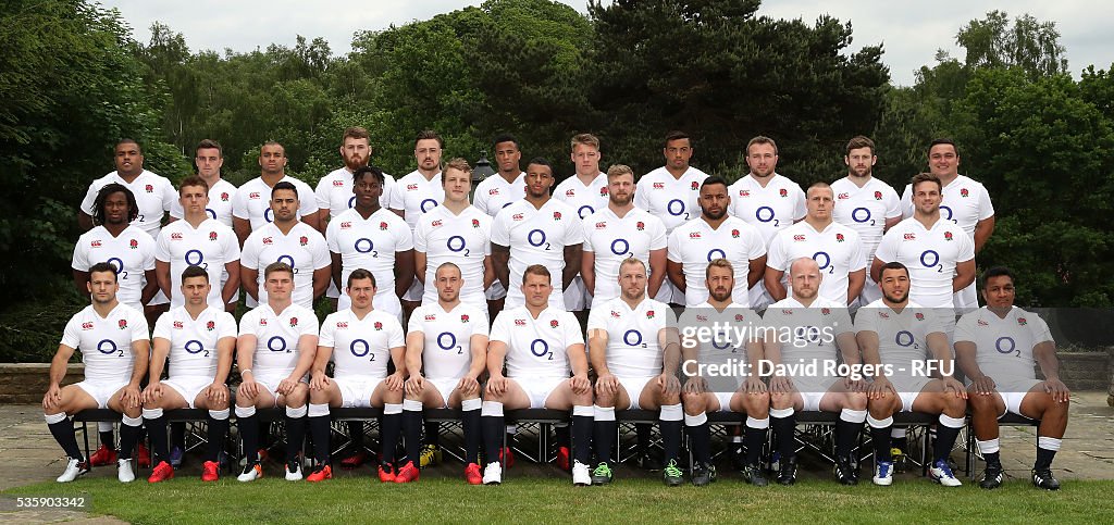 England Squad Photocall