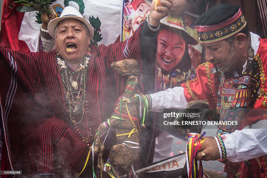 PERU-ELECTIONS-SHAMANS