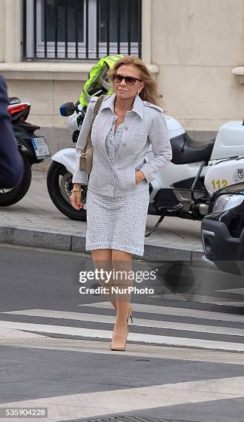 Alicia Koplowitz attends the 'El Bosco' 5th Centenary Anniversary Exhibition at the El Prado Museum on May 27, 2016 in Madrid, Spain.