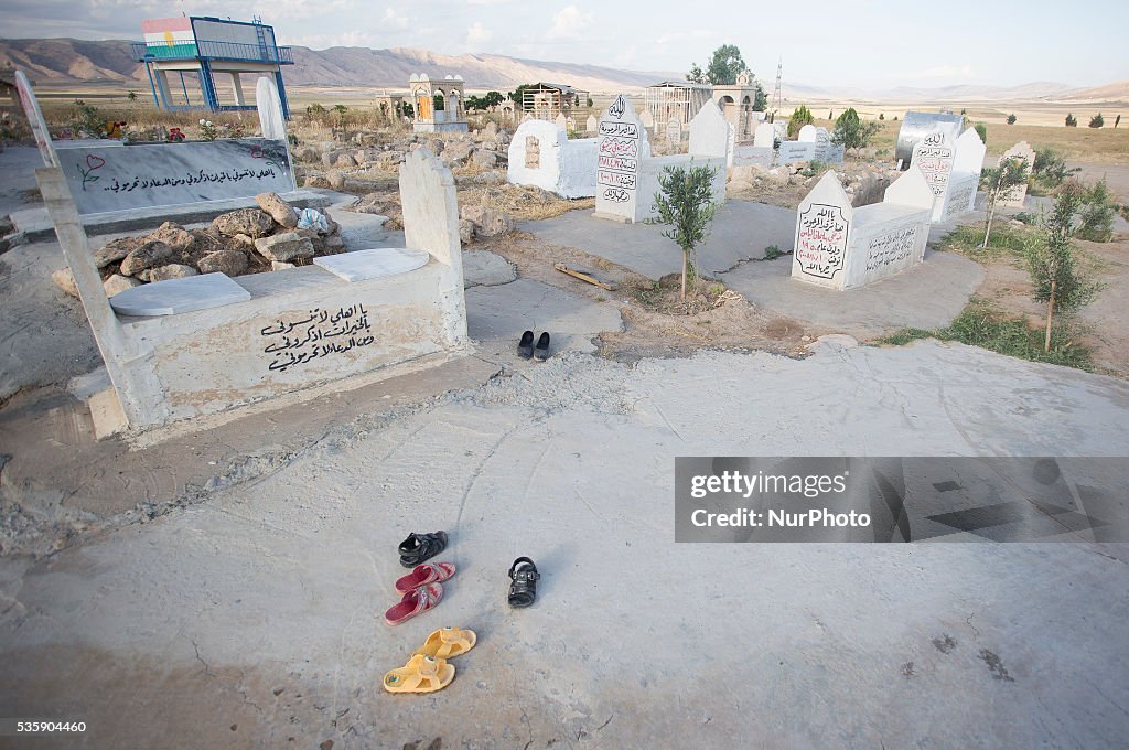 Yezidi temple in Sharya city in Kurdistan