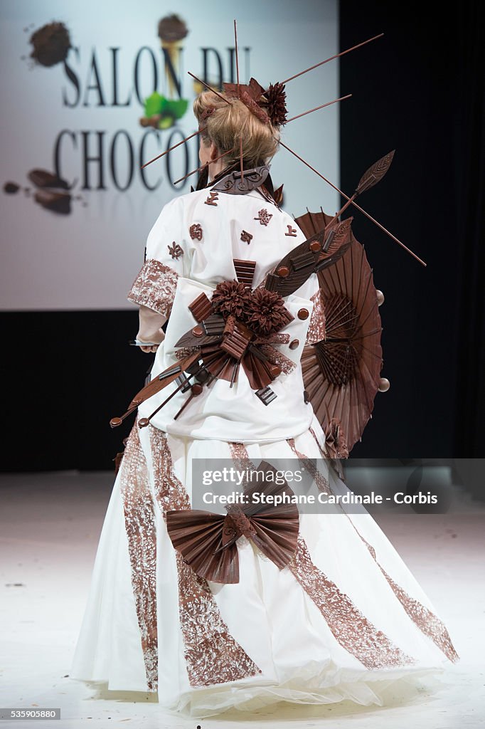 France - Salon Du Chocolat 2013 - Fashion Chocolate Show At Porte de Versailles