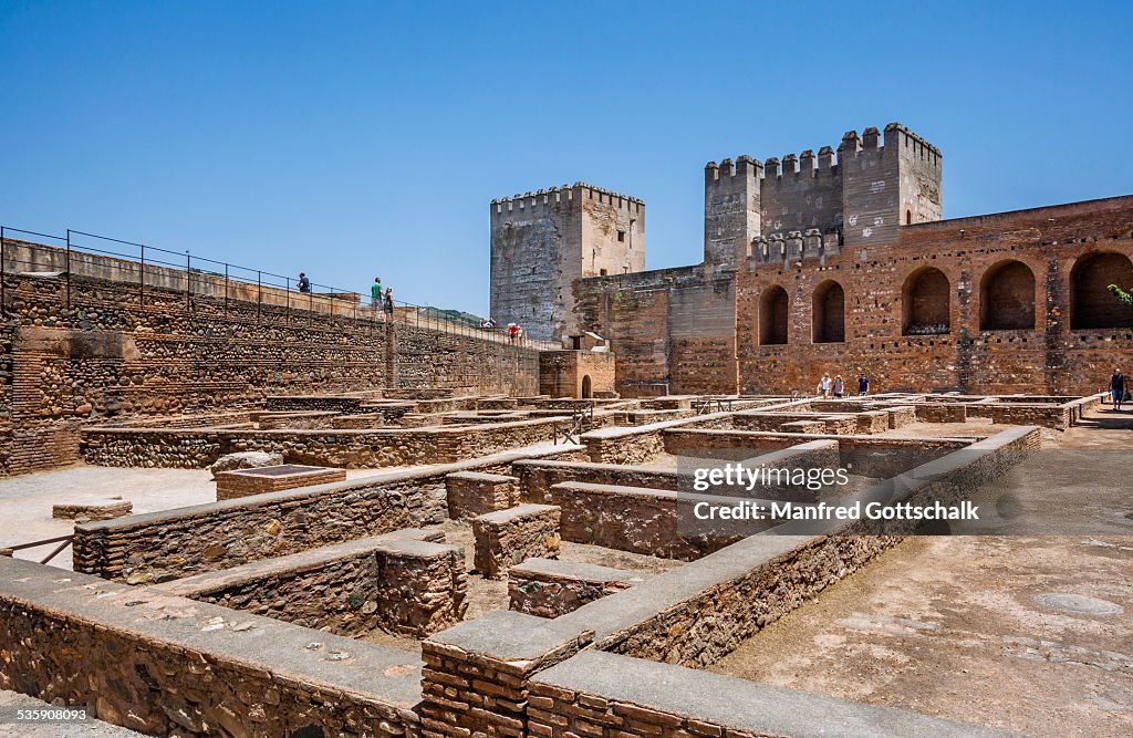 Plaza de Armas Alcazaba Granada