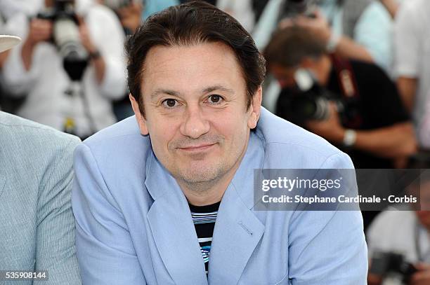 Oleg Menshiko attends the 'The Exodus - Burnt By The Sun 2' Photocall during the 63rd Cannes International Film Festival.