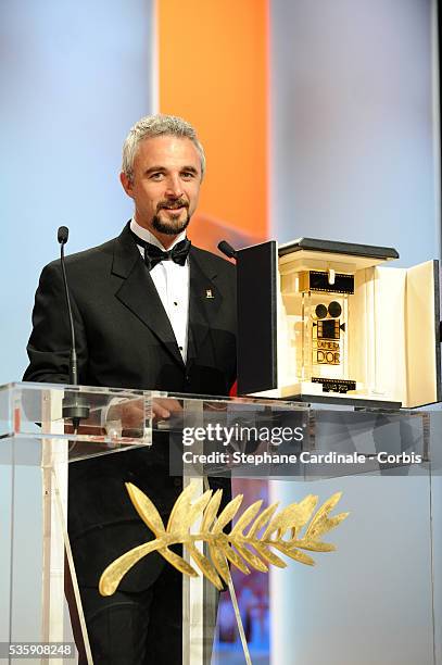 Michael Rowe attends the 'Palme d'Or Award Ceremony' of the 63rd Cannes International Film Festival