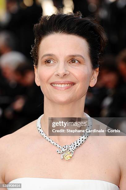 Juliette Bincohe attends the premiere of 'The tree' during the 63rd Cannes International Film Festival.