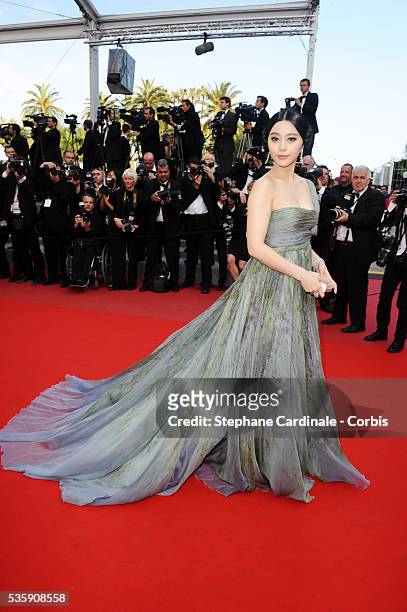 Fan Bing Bing attends the premiere of 'The tree' during the 63rd Cannes International Film Festival.