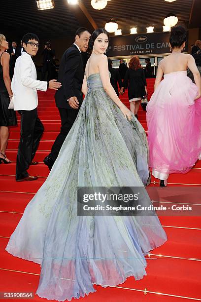 Fan Bing Bing attends the premiere of 'The tree' during the 63rd Cannes International Film Festival.