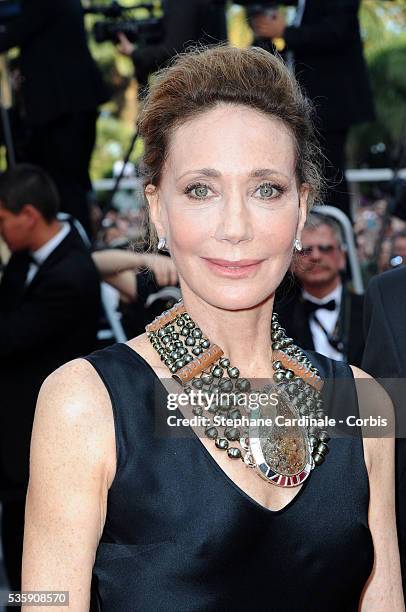 Maria Berenson attends the premiere of 'The tree' during the 63rd Cannes International Film Festival.