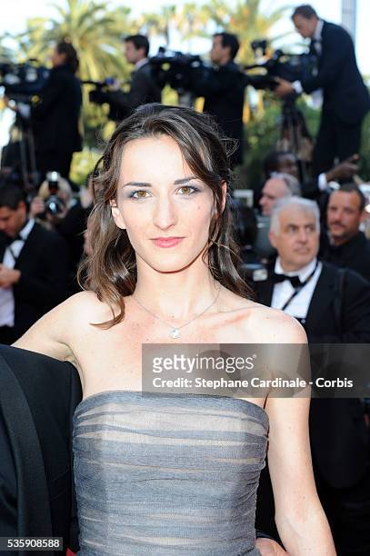 Salome Stevenin attends the premiere of 'The tree' during the 63rd Cannes International Film Festival.