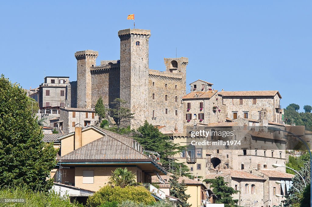 Panoramic view of Bolsena. Lazio. Italy.