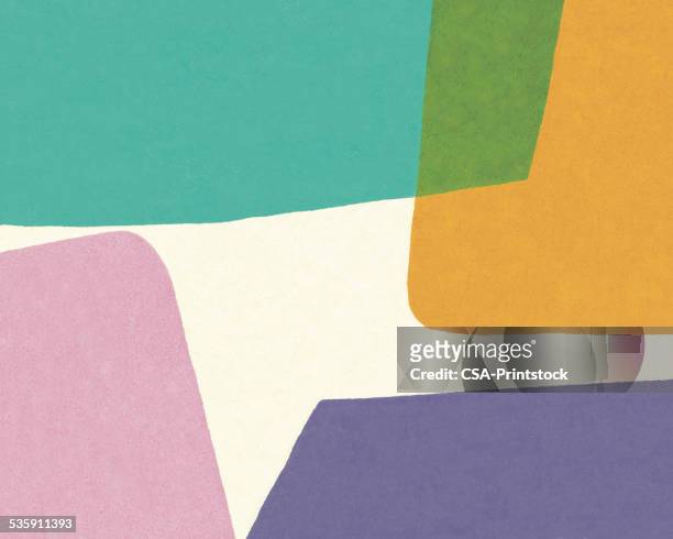 color block pattern - color blocking stock illustrations