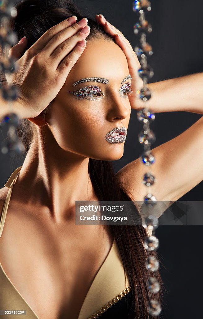 Person in jewels