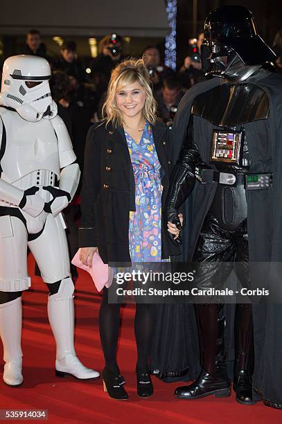 Berengere Krief attends the 15th NRJ Music Awards at Palais des Festivals, in Cannes.