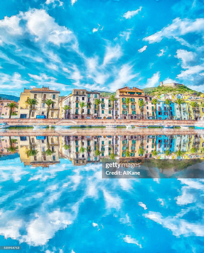 Reflection in Temo river