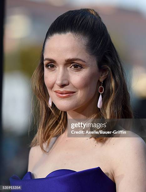 Actress Rose Byrne arrives at the premiere of Universal Pictures' 'Neighbors 2: Sorority Rising' on May 16, 2016 in Westwood, California.