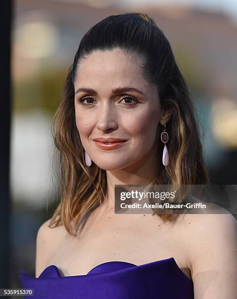 Actress Rose Byrne arrives at the premiere of Universal Pictures' 'Neighbors 2: Sorority Rising' on May 16, 2016 in Westwood, California.