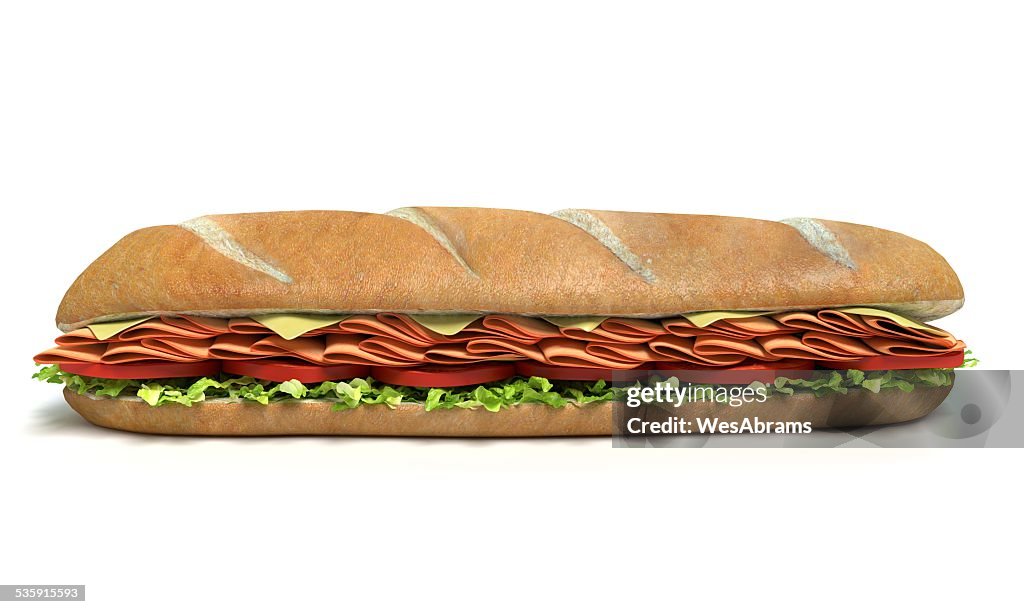 Sub Sandwich Isolated