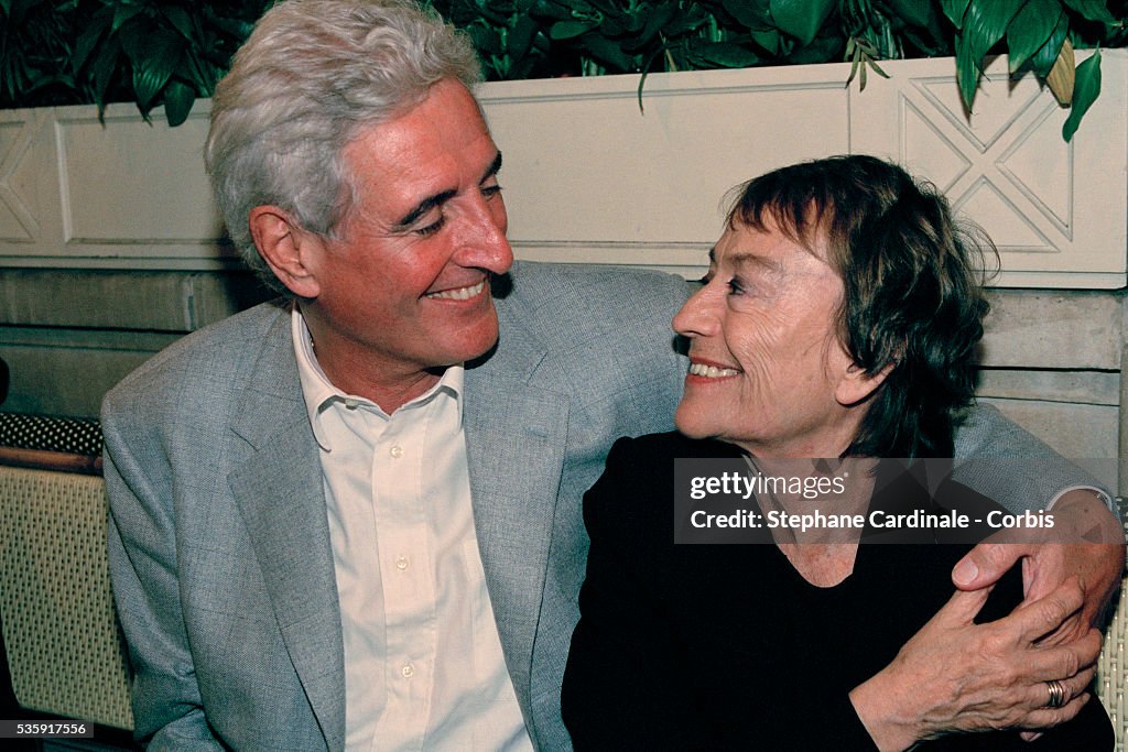 Jean-Loup Dabadie with Annie Girardot