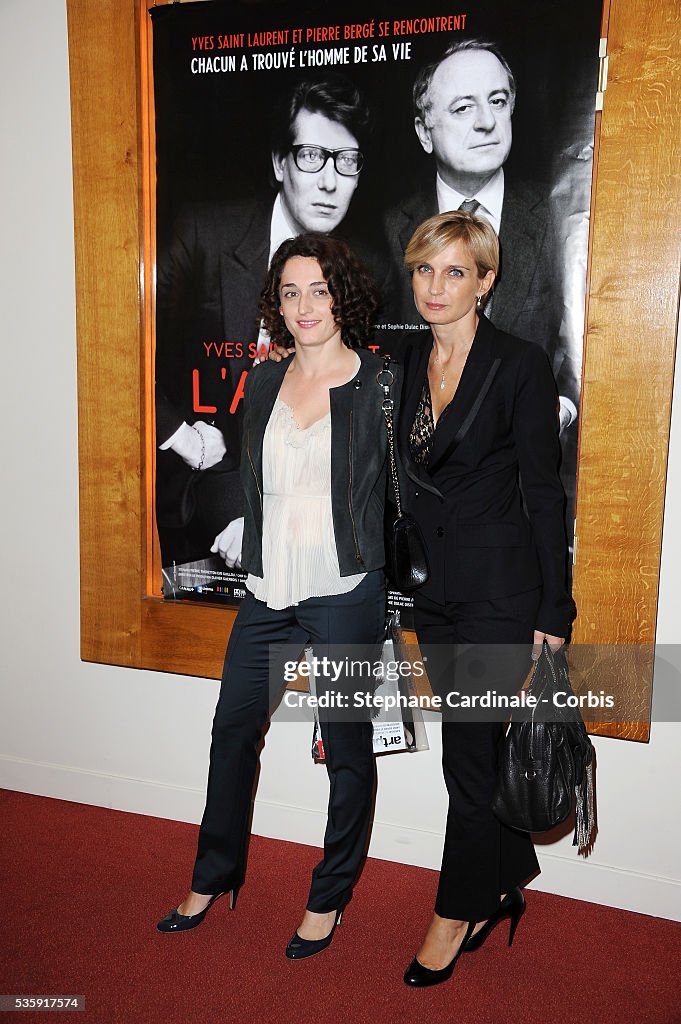 France - "L'Amour Fou - Yves Saint Laurent - Pierre Berge" Premiere in Paris