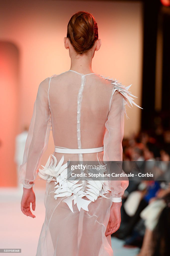 France - Stephane Rolland : Runway - Paris Fashion Week - Haute Couture S/S 2014