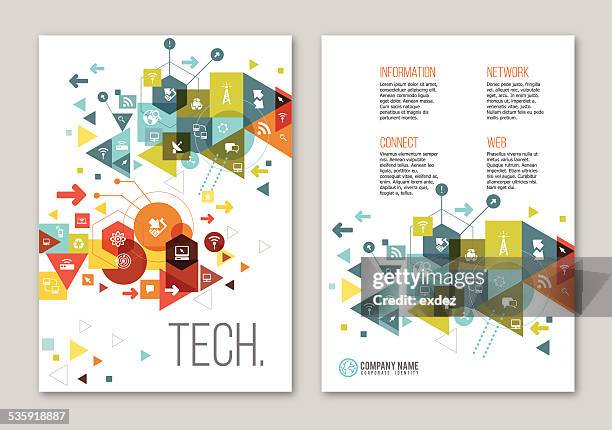 Tech Design Copy Space High-Res Vector Graphic - Getty Images