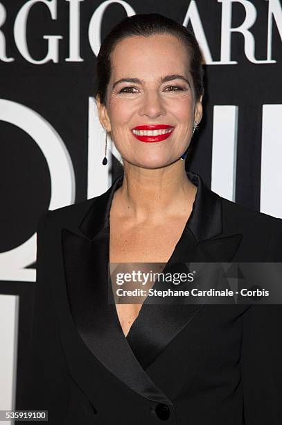 Roberta Armani attends the Giorgio Armani Prive show as part of Paris Fashion Week Haute Couture Spring/Summer 2014, at Palais de tokyo in Paris.