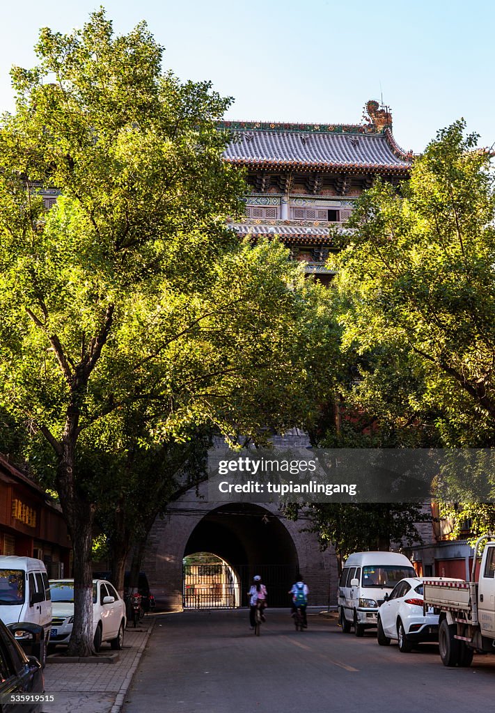 The Taiyuan city landmark building- Small North Gate