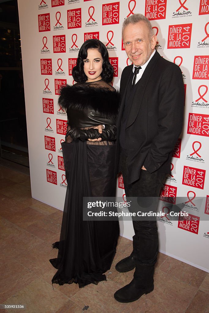 France - Sidaction Gala Dinner 2014