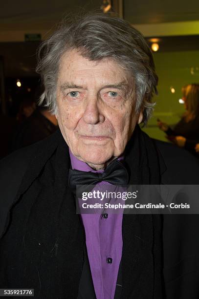 Jean Pierre Mocky attend the Sidaction Gala Dinner at Pavillon d'Armenonville, in Paris.