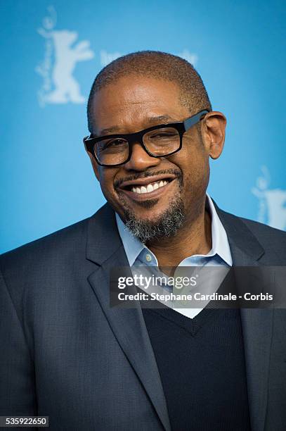 Forest Whitaker attends the 'Two Men in Town' photocall during the 64th Berlinale International Film Festival at the Grand Hyatt, in Berlin, Germany.