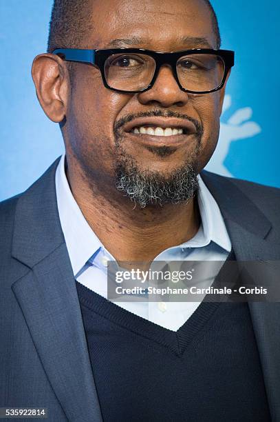 Forest Whitaker attends the 'Two Men in Town' photocall during the 64th Berlinale International Film Festival at the Grand Hyatt, in Berlin, Germany.