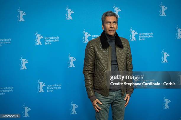 Director Rachid Bouchareb attends the 'Two Men in Town' photocall during the 64th Berlinale International Film Festival at the Grand Hyatt, in...