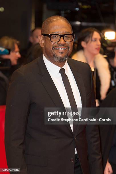 Forest Whitaker attends the 'Two Men in Town' premiere during the 64th Berlinale International Film Festival at the Grand Hyatt, in Berlin, Germany.