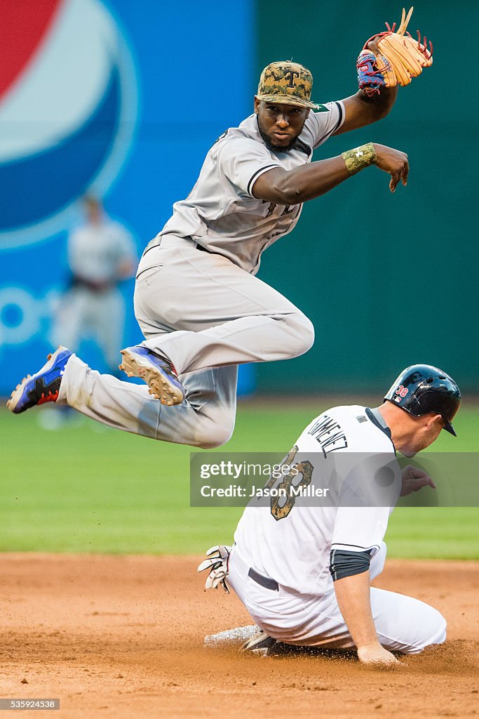 Texas Rangers v Cleveland Indians