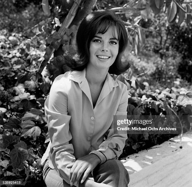 Actress Natalie Wood poses for a portrait in Los Angeles,CA.