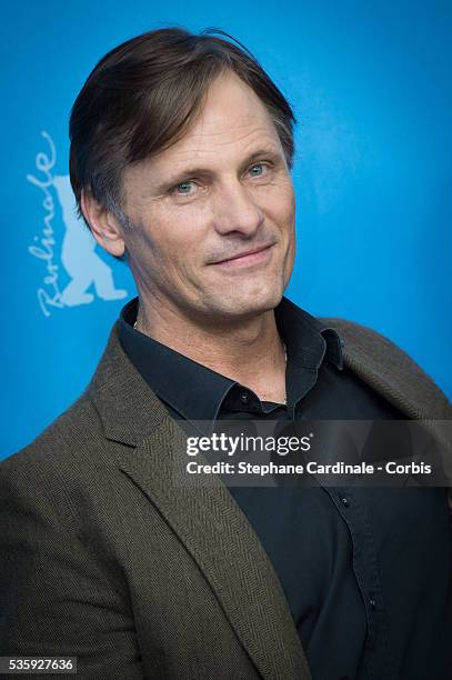 Actor Viggo Mortensen attends the 'The Two Faces of January' photocall during 64th Berlinale International Film Festival at Grand Hyatt Hotel, in...