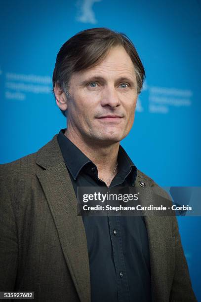 Actor Viggo Mortensen attends the 'The Two Faces of January' photocall during 64th Berlinale International Film Festival at Grand Hyatt Hotel, in...