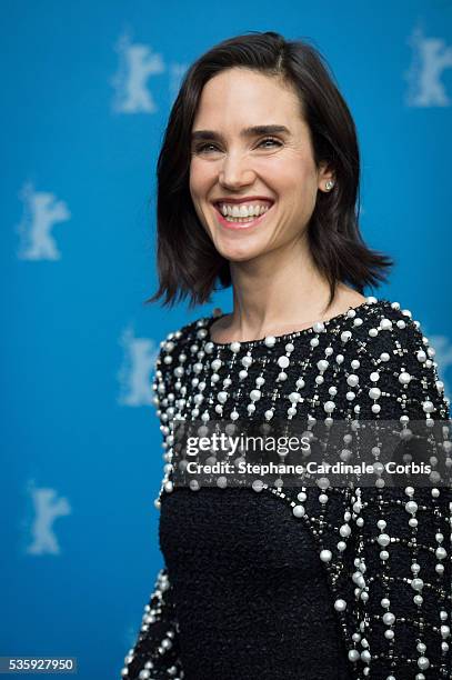 Actress Jennifer Connelly attends the 'Aloft' photocall during 64th Berlinale International Film Festival at Grand Hyatt Hotel, in Berlin, Germany.