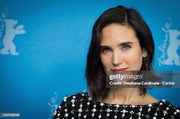 Actress Jennifer Connelly attends the 'Aloft' photocall during 64th Berlinale International Film Festival at Grand Hyatt Hotel, in Berlin, Germany.