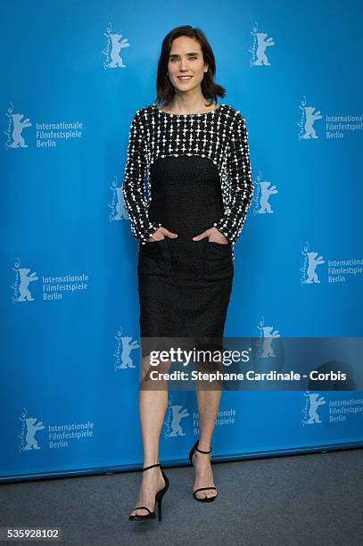 Actress Jennifer Connelly attends the 'Aloft' photocall during 64th Berlinale International Film Festival at Grand Hyatt Hotel, in Berlin, Germany.