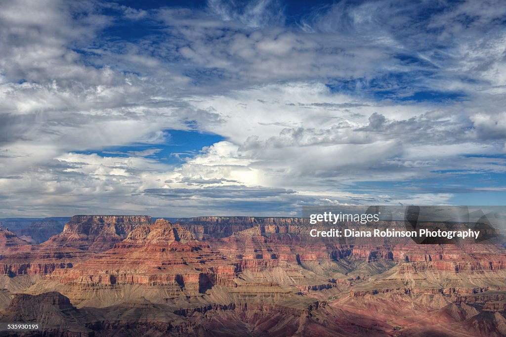 Late Afternoon Clouds over the Grand Canyon