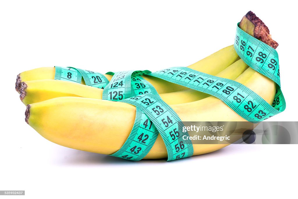 Three bananas and meter